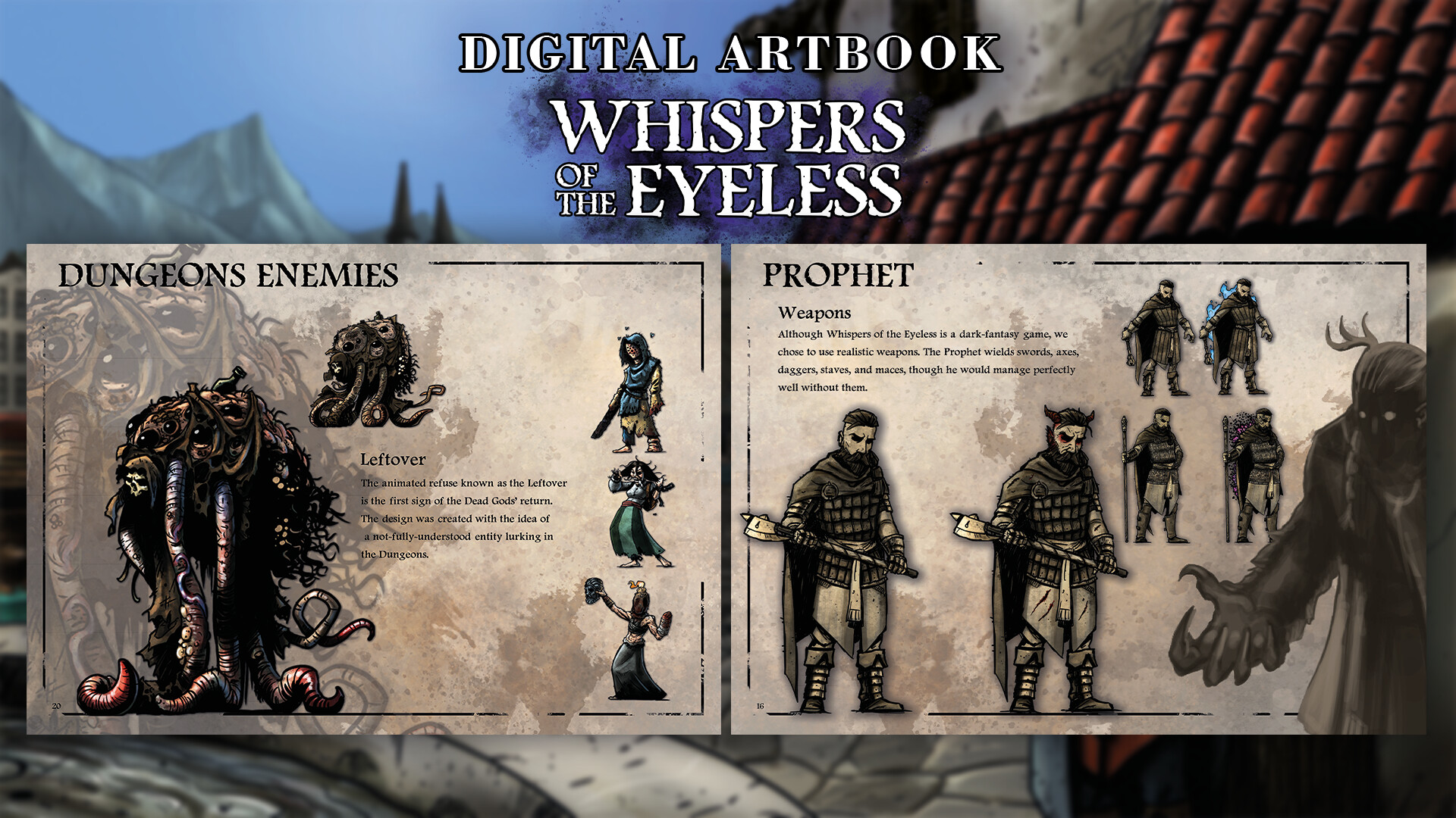 Whispers of the Eyeless Artbook Featured Screenshot #1