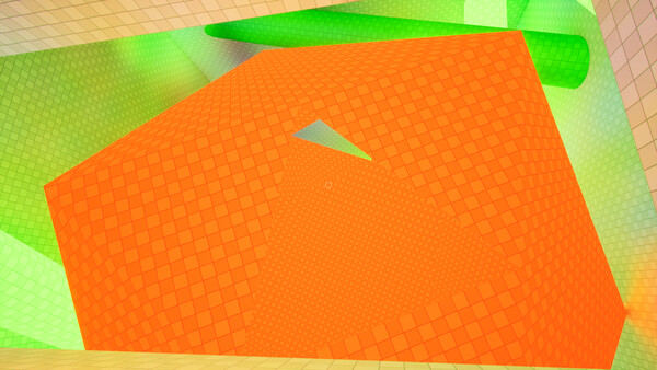 Screenshot of No Up gameplay showing in-action mechanics