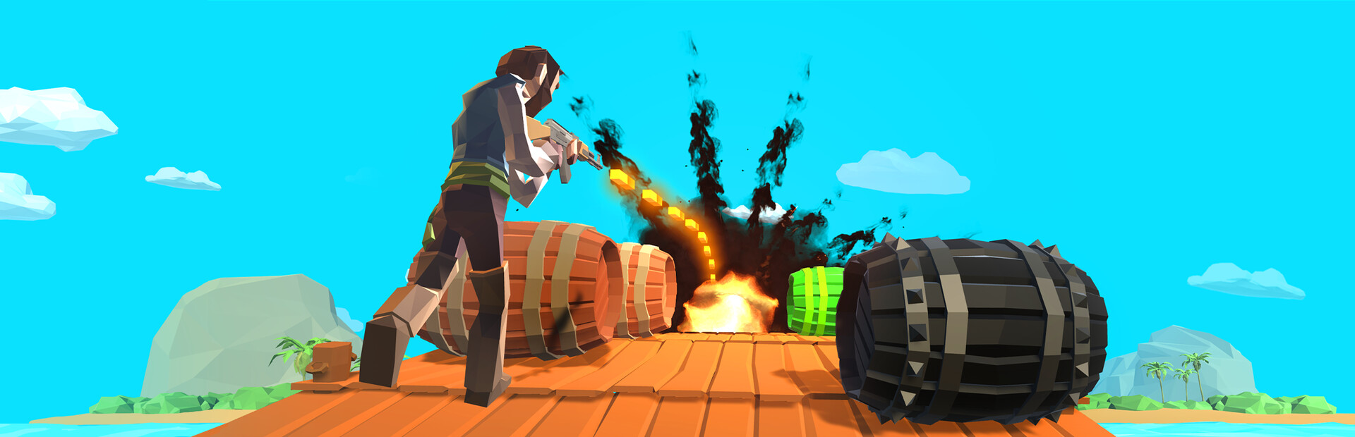 Shoot The Barrels