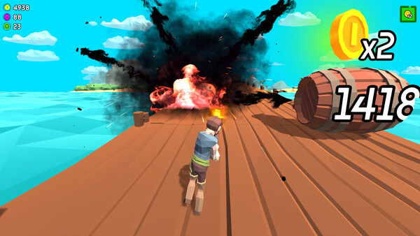 Screenshot of Shoot The Barrels