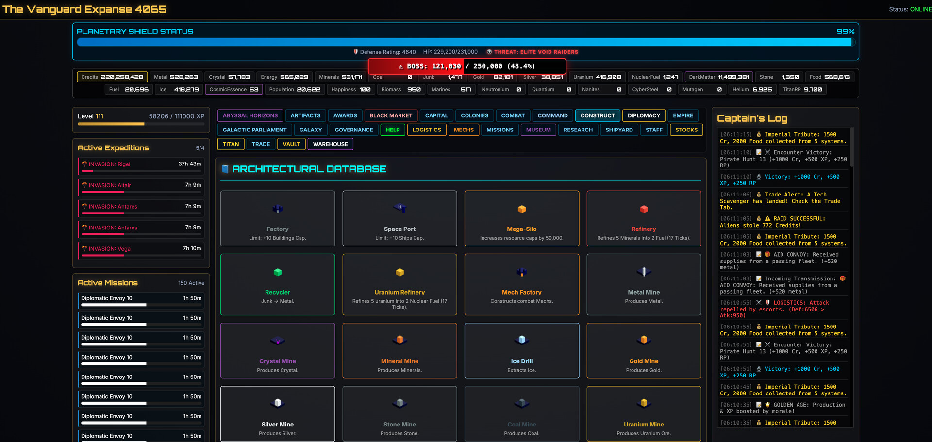 The Vanguard Expanse 4065 screenshot #2