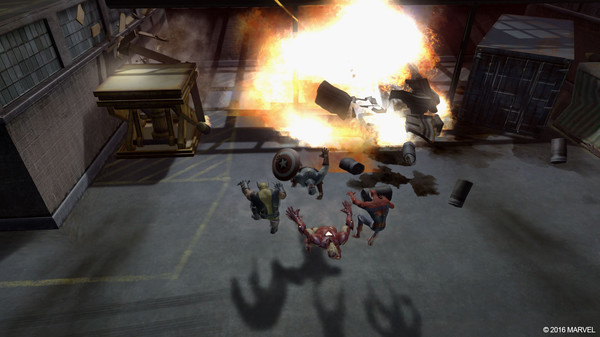 Screenshot z Marvel: Ultimate Alliance 2