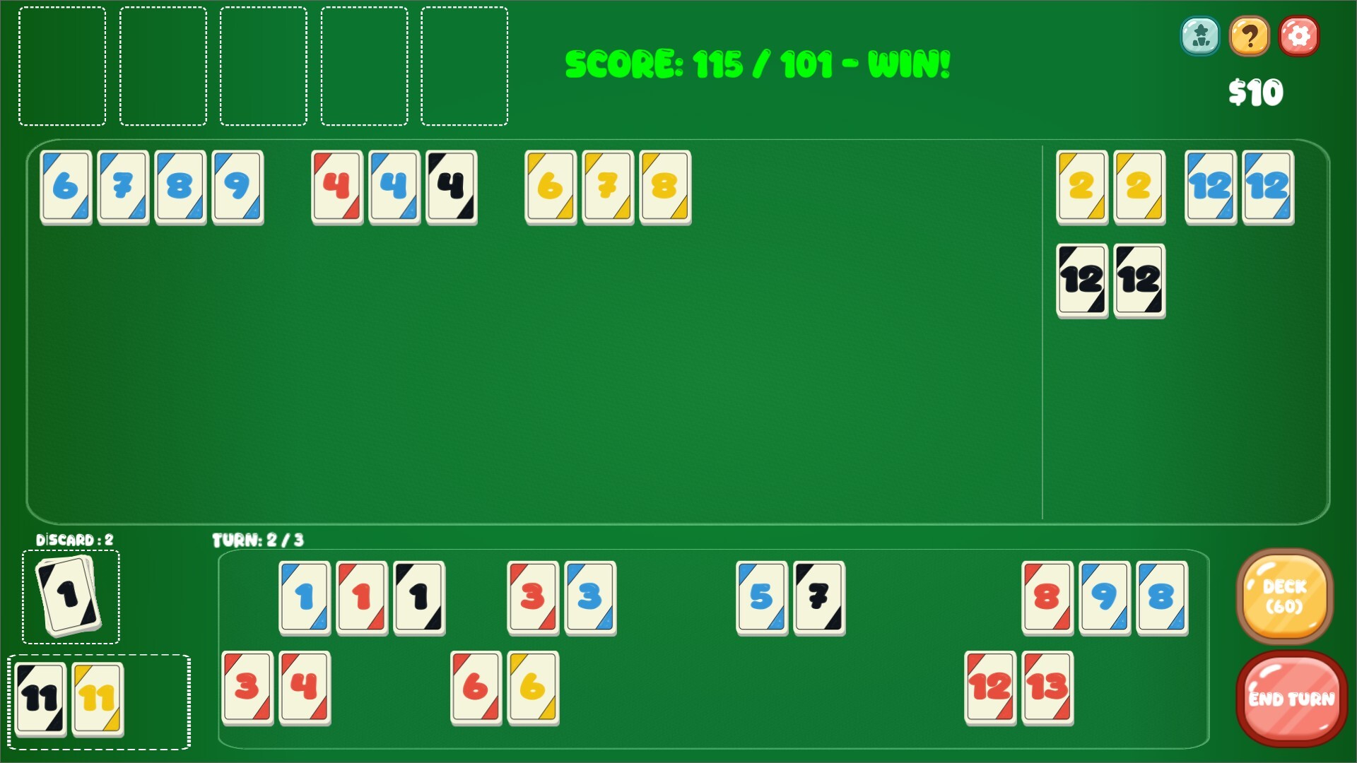 Rummy Odyssey screenshot #1