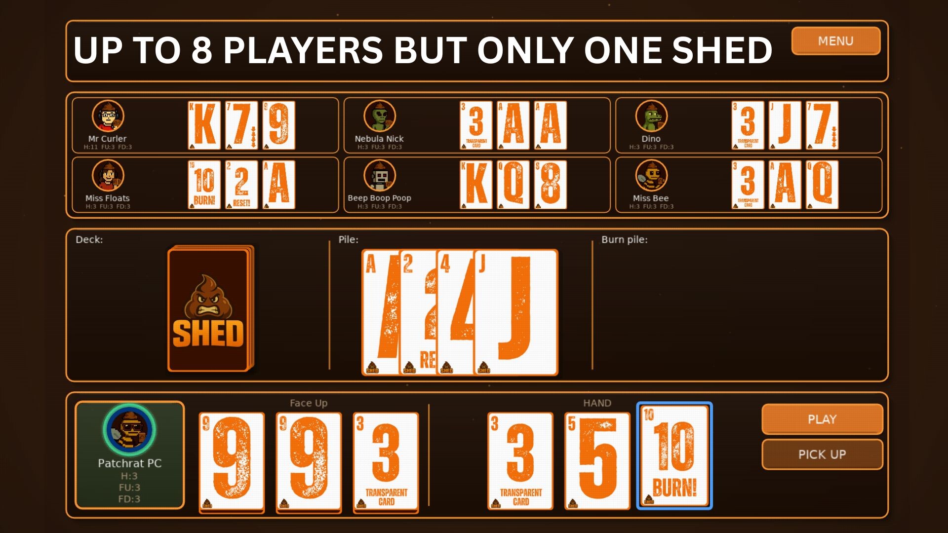 SHED screenshot 1