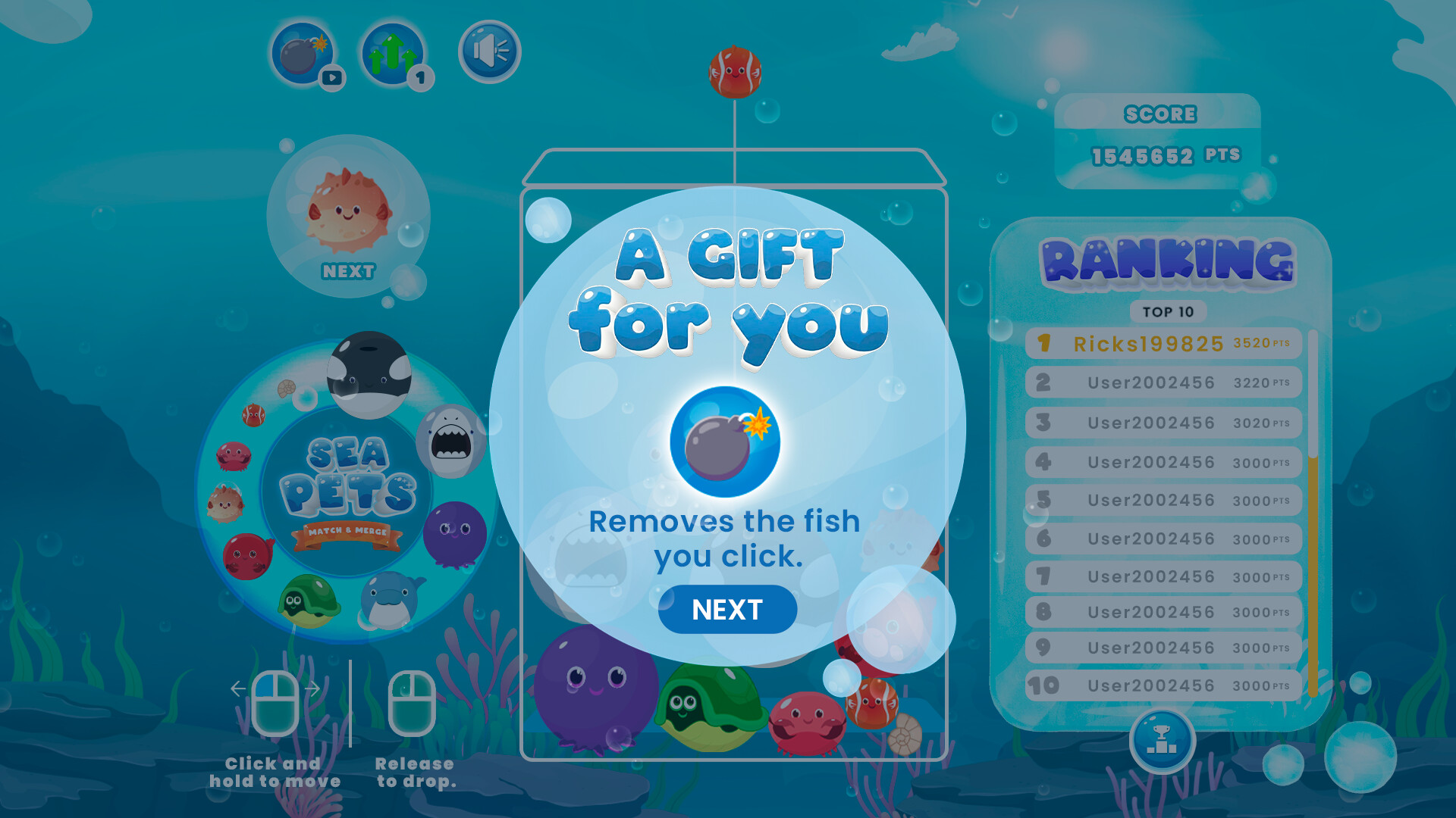 Sea Pets: Match & Merge screenshot #4