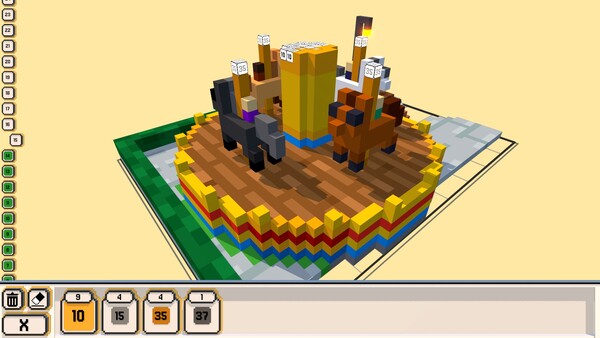 Coloring Voxels - Theme Park Pack