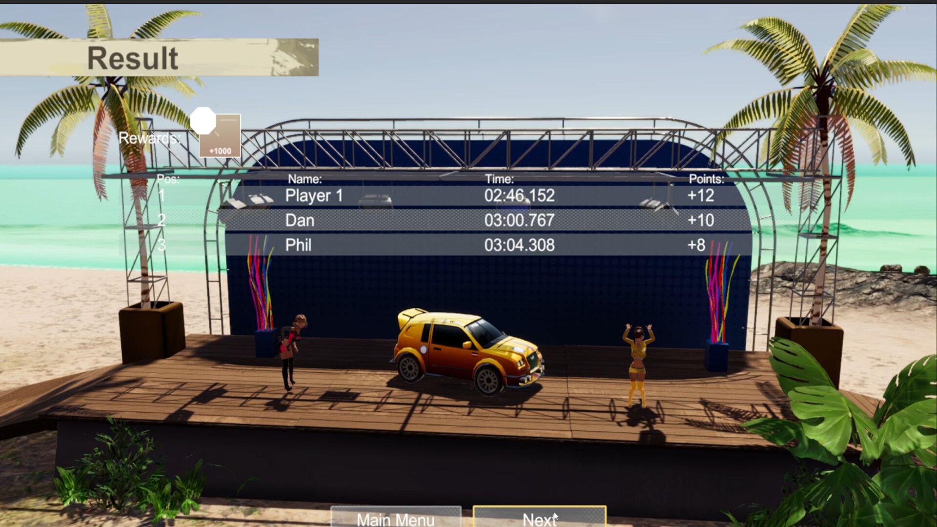 Neon Curves Racing screenshot #5