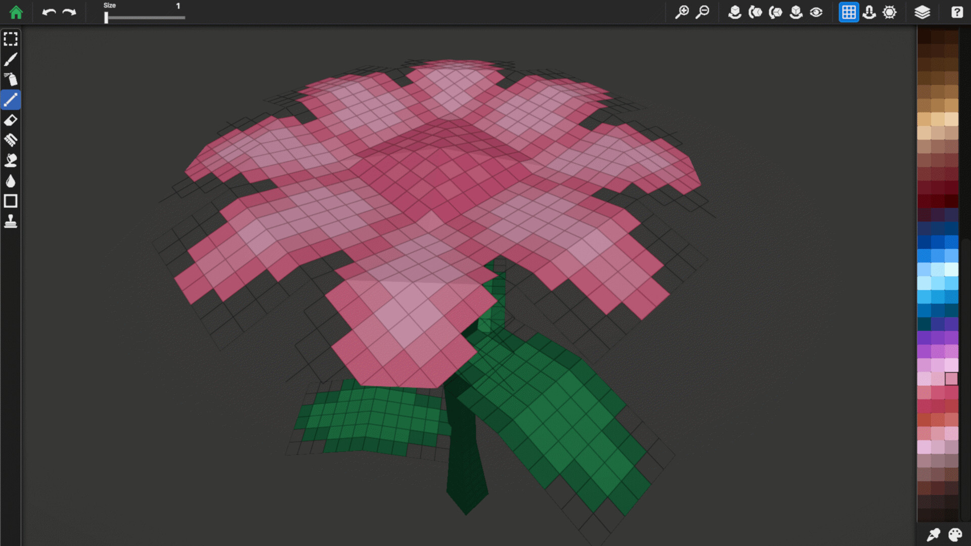 Draw on a Block