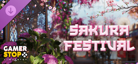 Gamer Stop Simulator – Sakura Festival