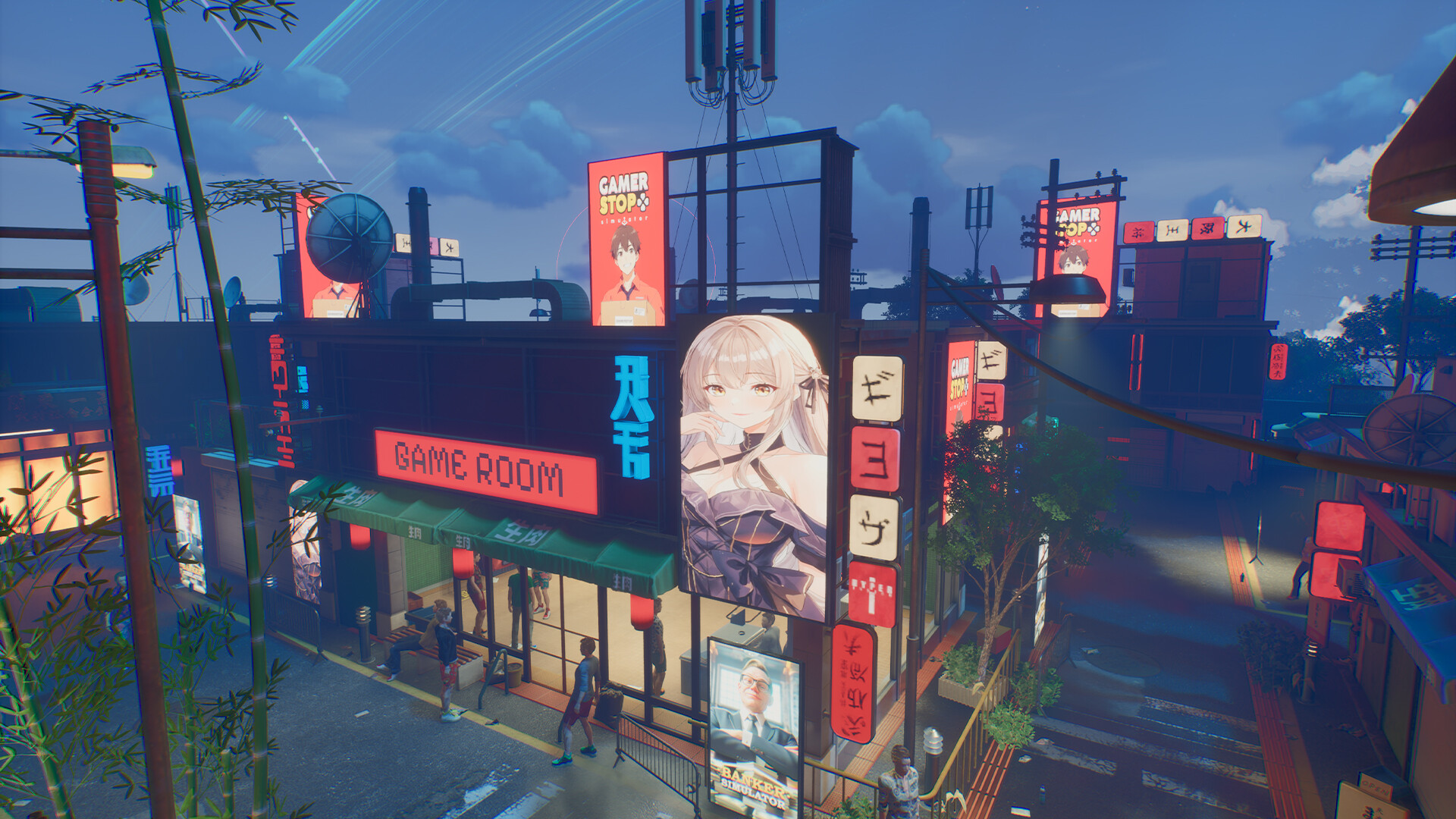 Gamer Stop Simulator – Neon Streets of Tokyo Screenshot Thumbnail 3