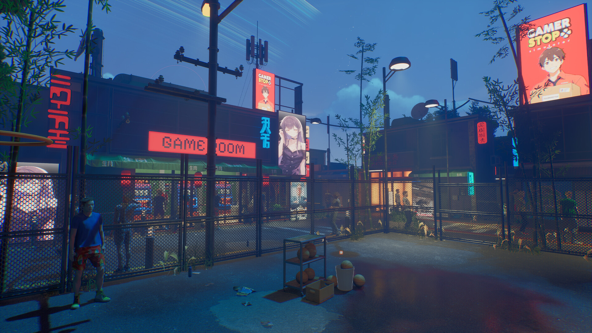 Gamer Stop Simulator – Neon Streets of Tokyo PC gameplay screenshot 5 of 5