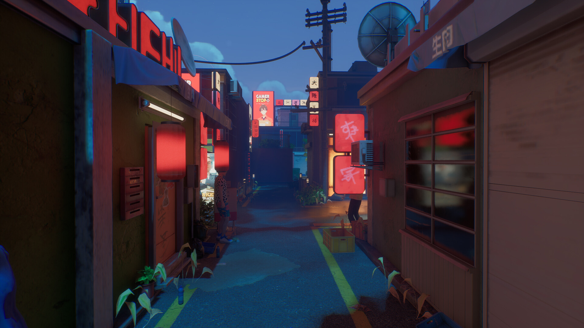 Gamer Stop Simulator – Neon Streets of Tokyo Featured Screenshot #1