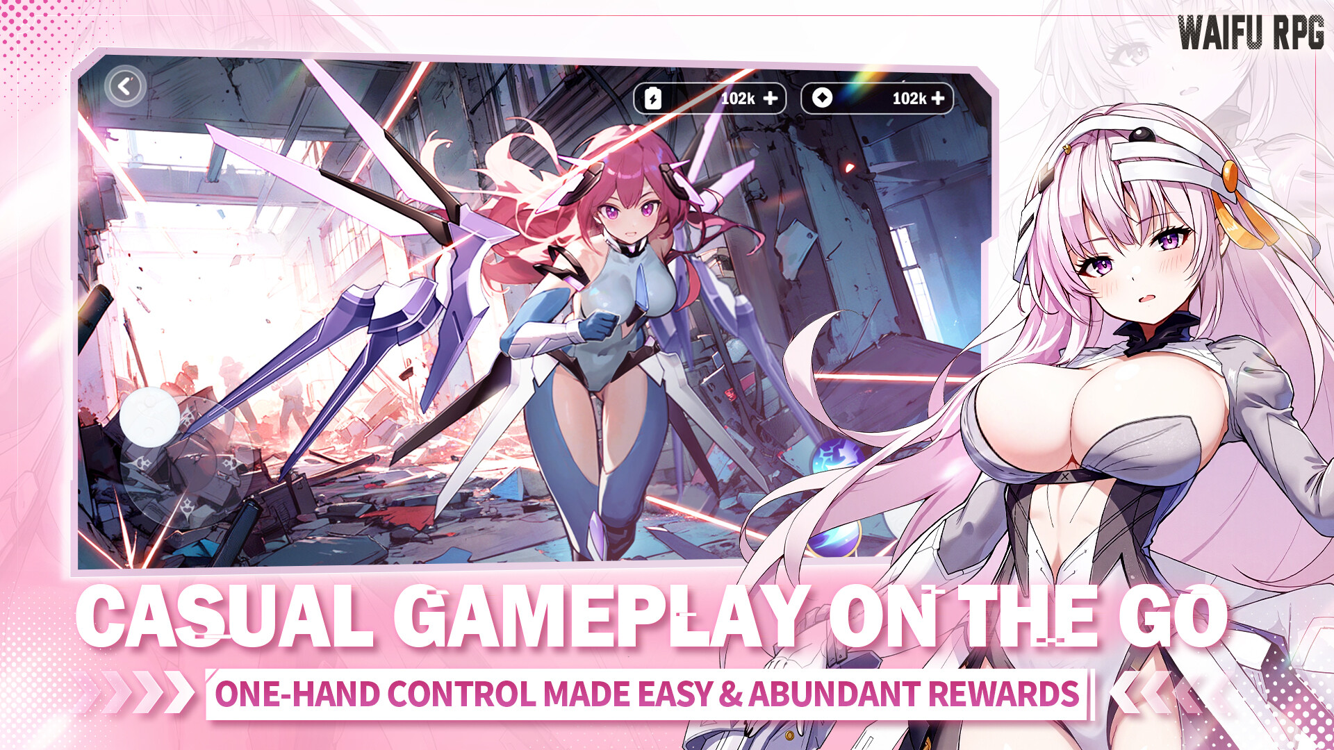Goddess of Fate: Anime RPG screenshot #3