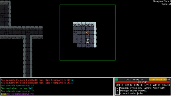Screenshot of Nascentiar gameplay showing in-action mechanics