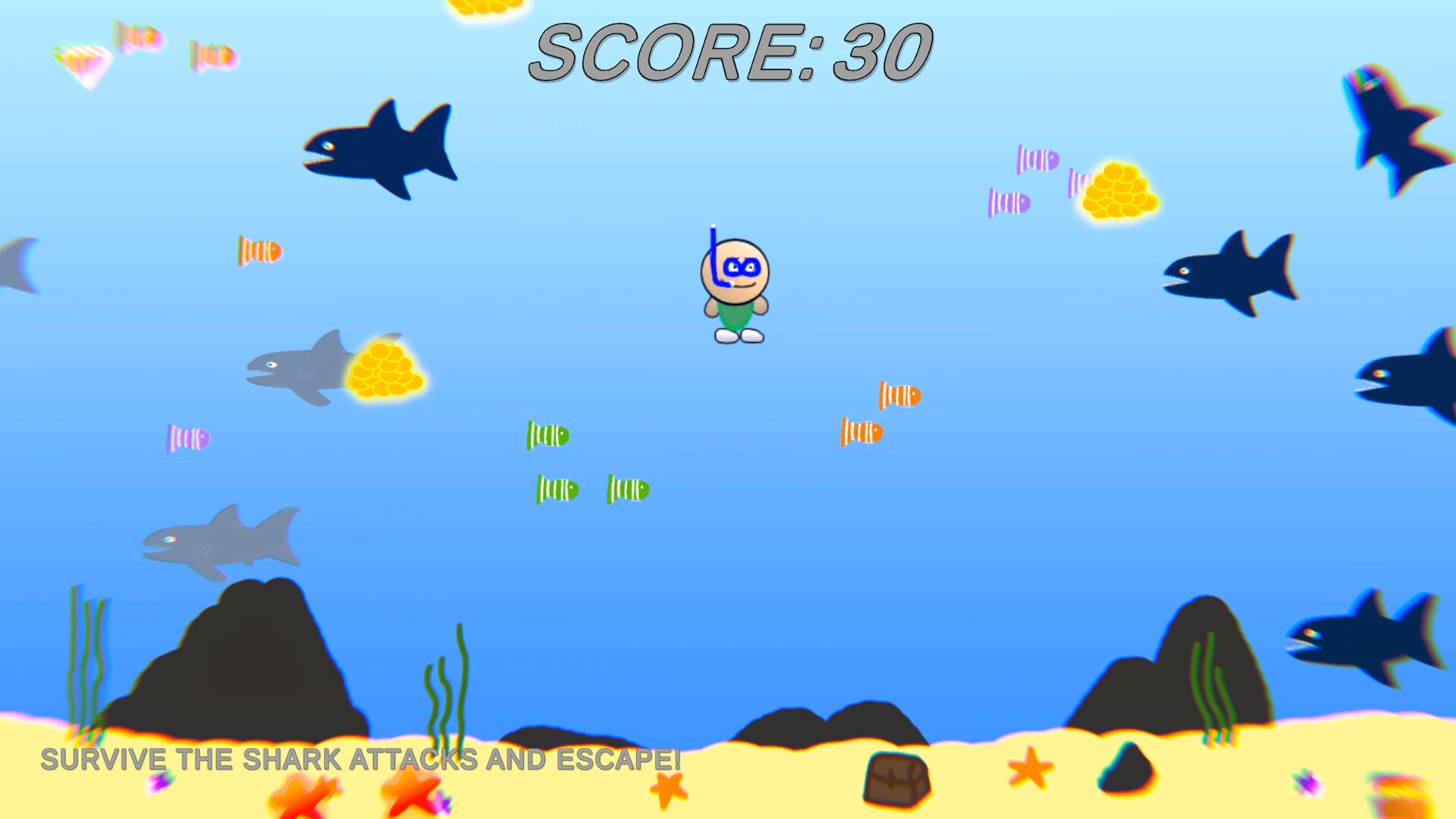 Dangerous Shark Depths screenshot #3