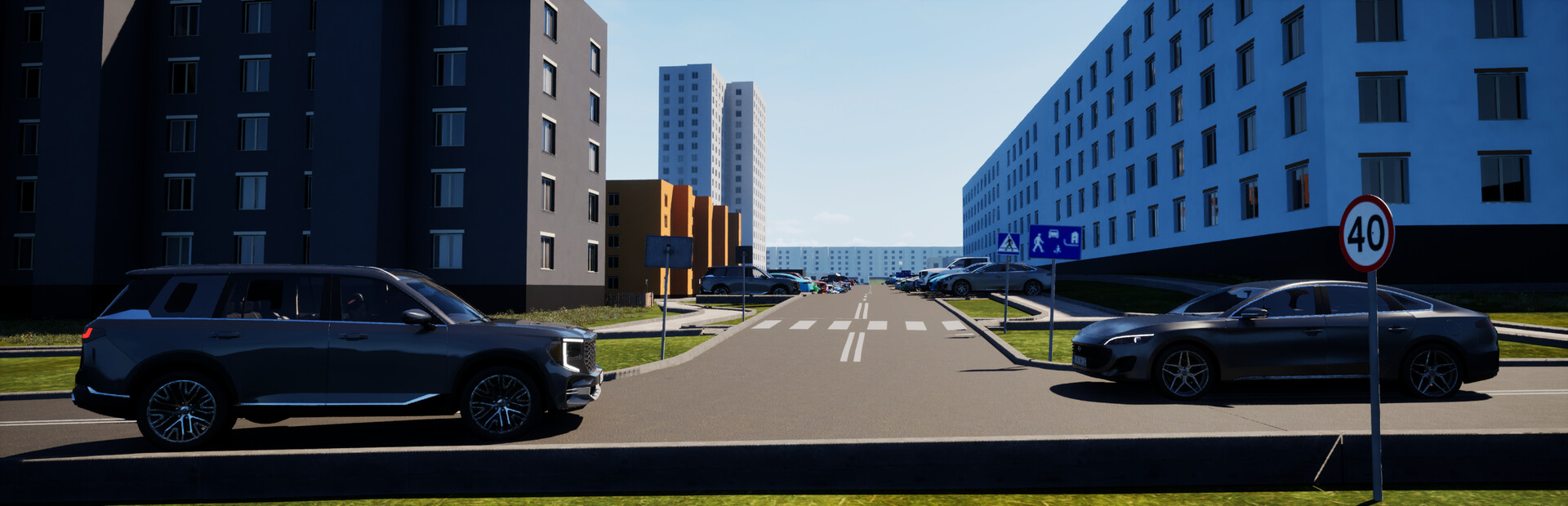 WorldDrive: Real Open-World Driving Simulator