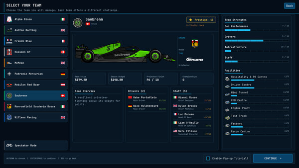 Team Principal: A Racing Manager — 10