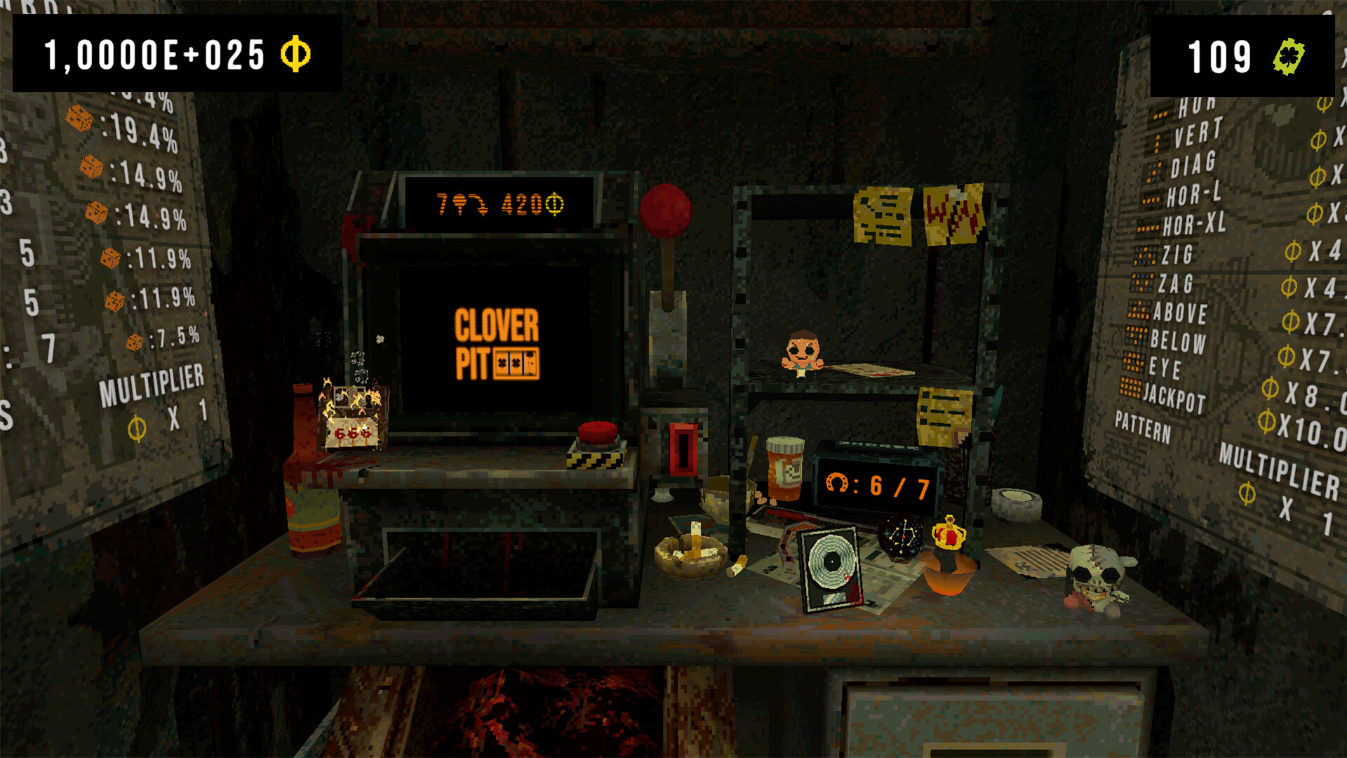 CloverPit: Unholy Fusion screenshot