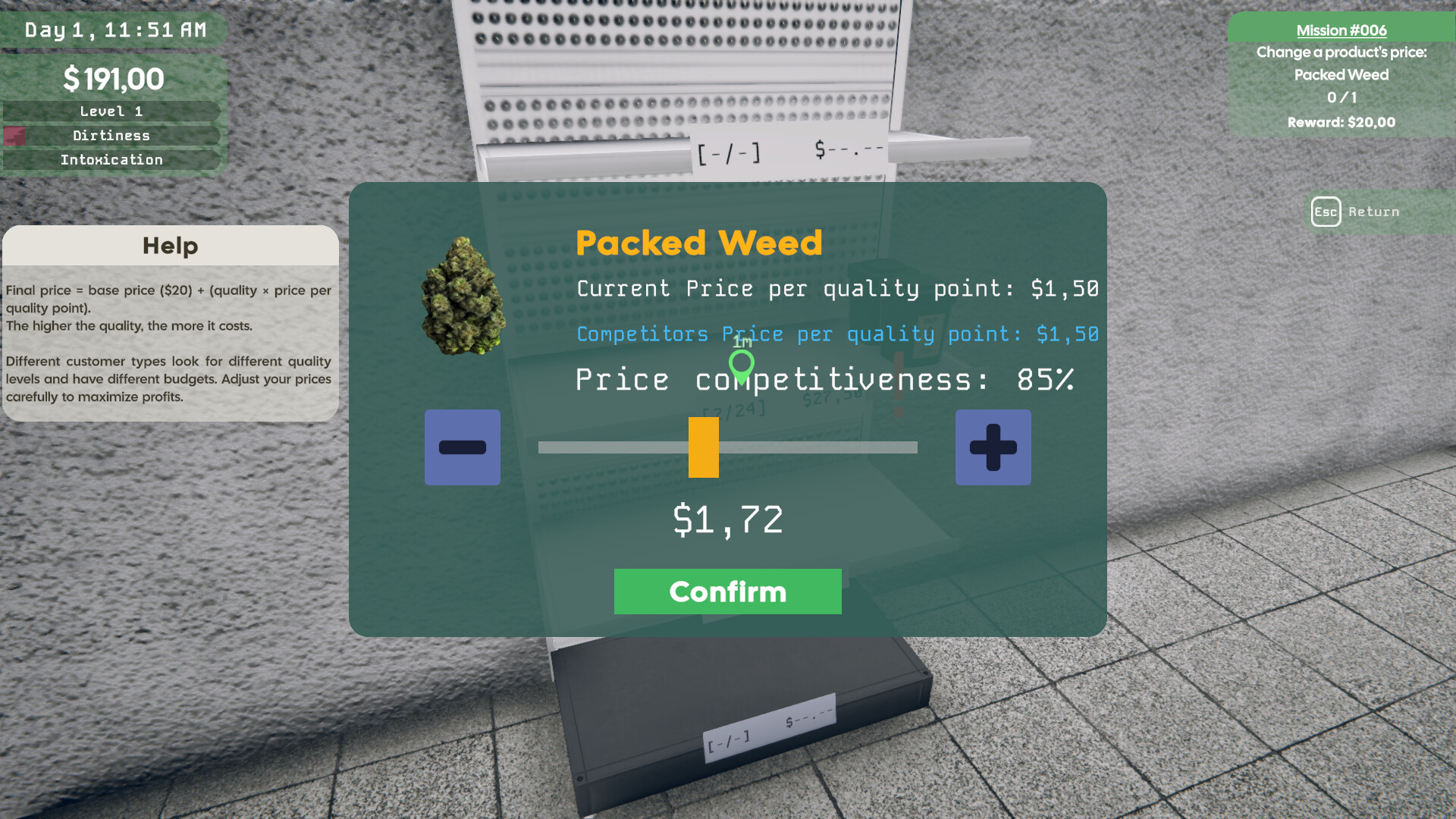 Weed Supermarket Simulator: Prologue screenshot #9
