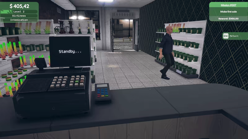 Weed Supermarket Simulator: Prologue video 1