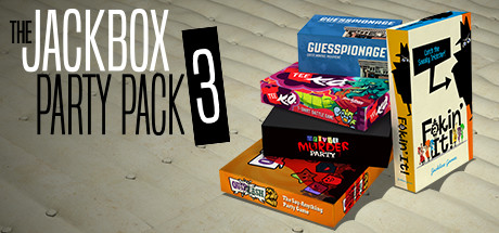 Steam header art for The Jackbox Party Pack 3