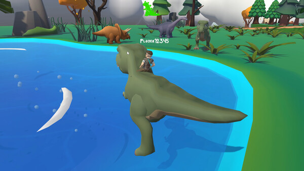 Screenshot 4 of Dino Kick Party - final gameplay screenshot