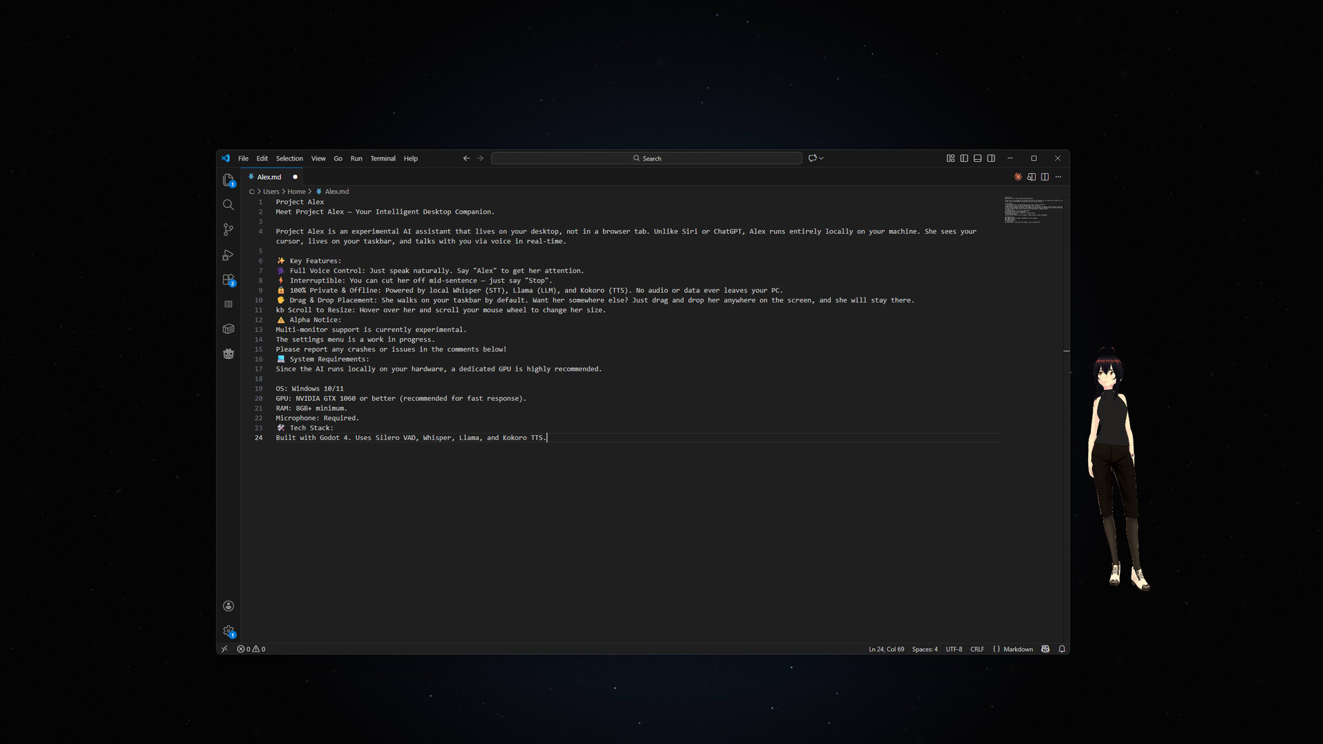 Project Alex screenshot 1