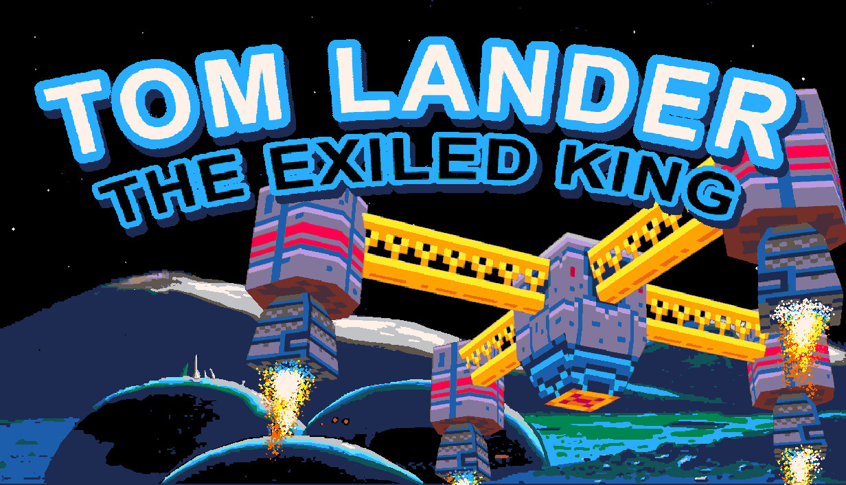 Tom Lander: The Exiled King cover art