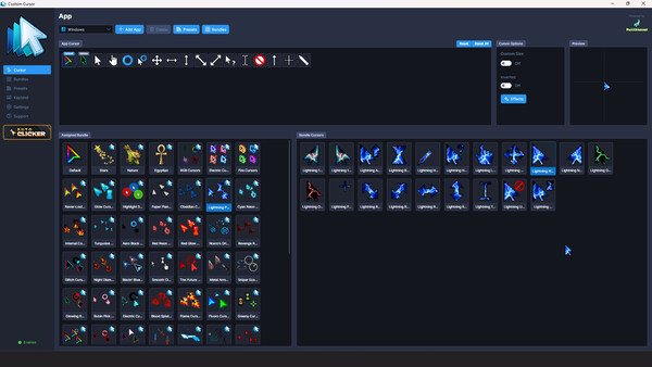 Custom Cursor スクリーンショット