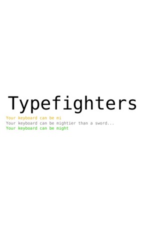 Cover art of Typefighters (Steam Edition)