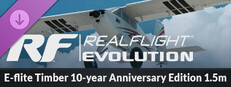 RealFlight Evolution - E-flite Timber 10-year Anniversary Edition 1.5m Banner