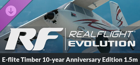 RealFlight Evolution - E-flite Timber 10-year Anniversary Edition 1.5m Banner