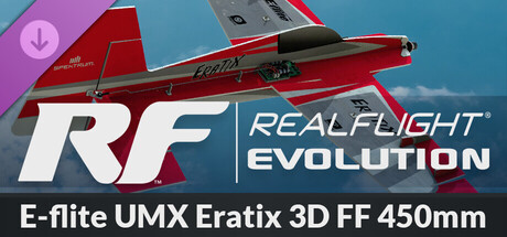RealFlight Evolution - E-flite UMX Eratix 3D FF 450mm Banner
