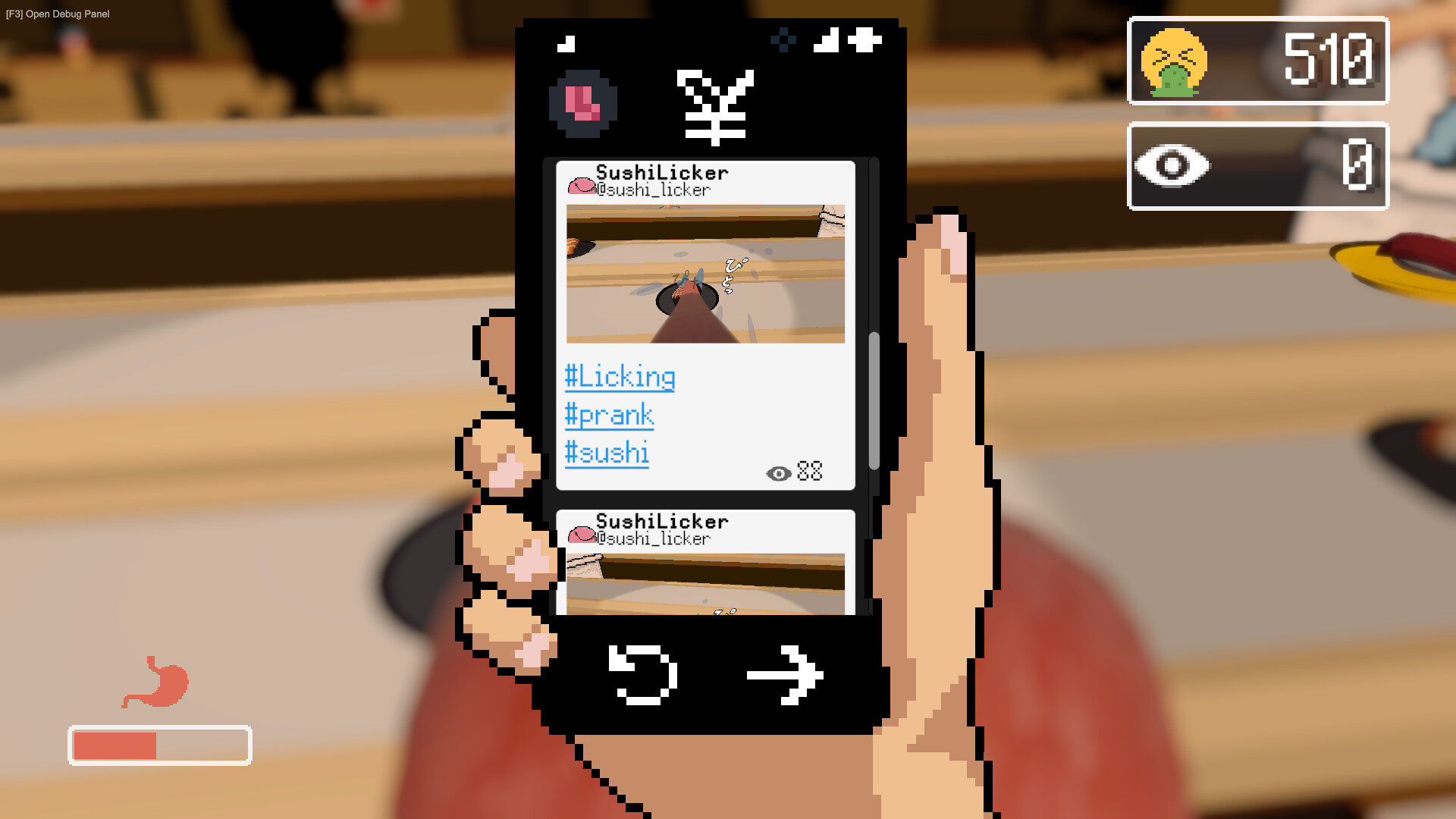 Sushi Lick screenshot #2