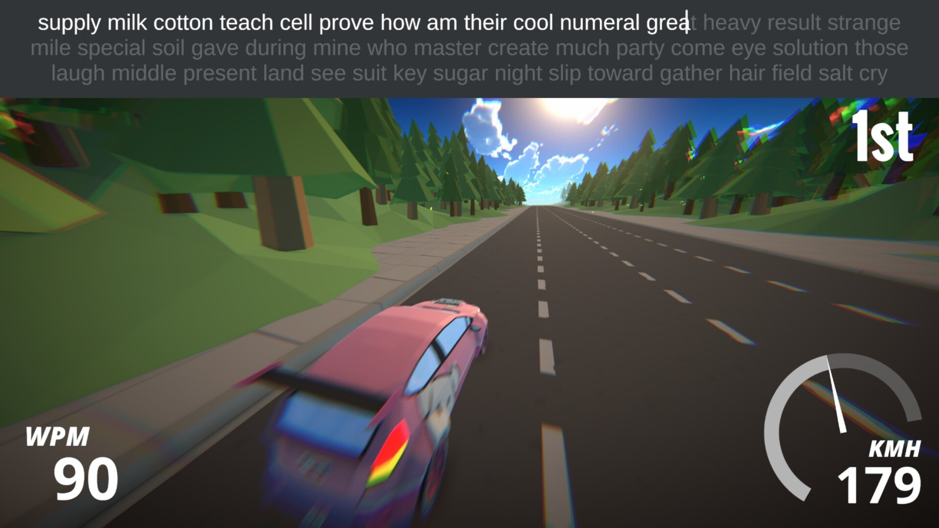 Typing Drag Racer Featured Screenshot #1