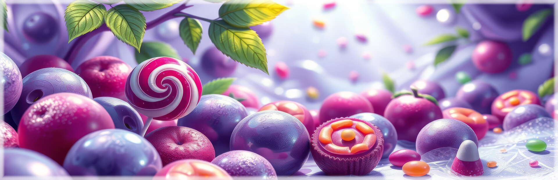 Sweetie Candy Maze: Violet Plum