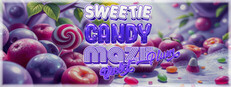 Sweetie Candy Maze: Violet Plum Banner