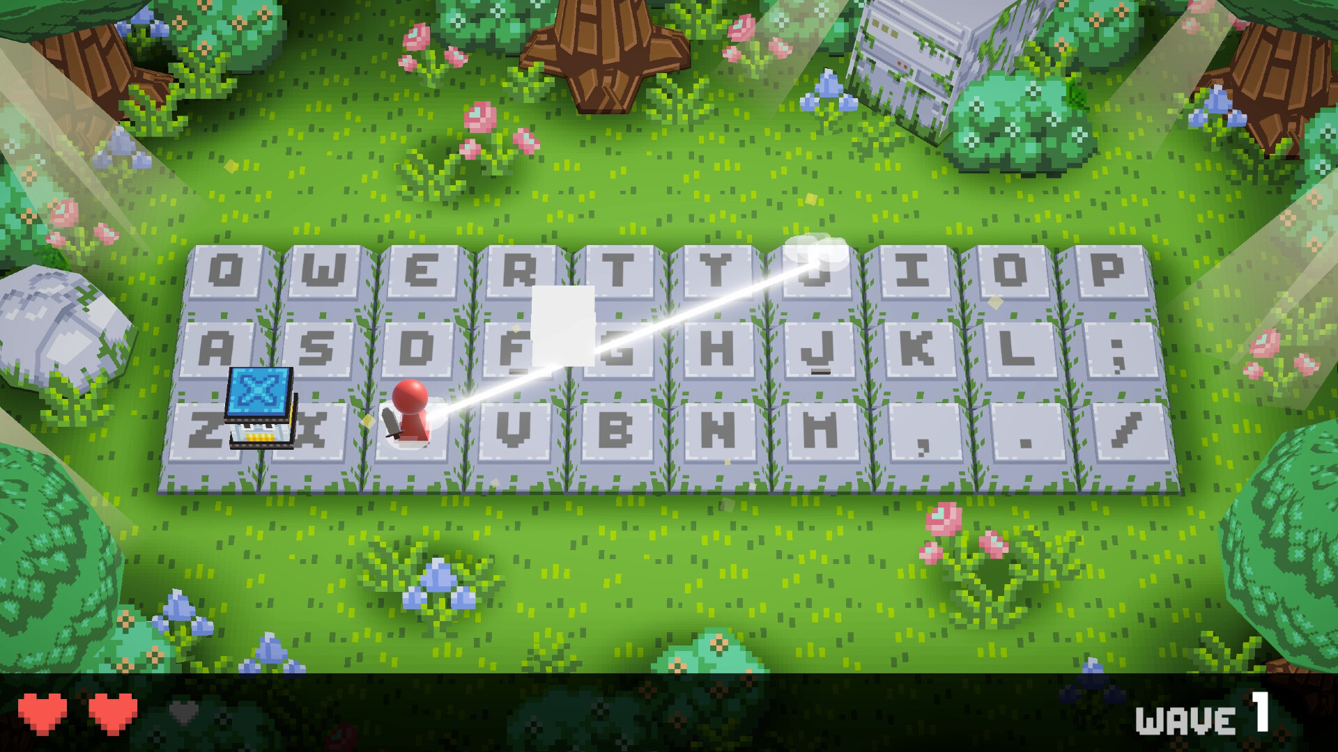 Keyboard Warrior screenshot #2