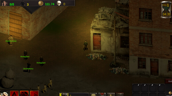 Screenshot of Crepuscule Alley