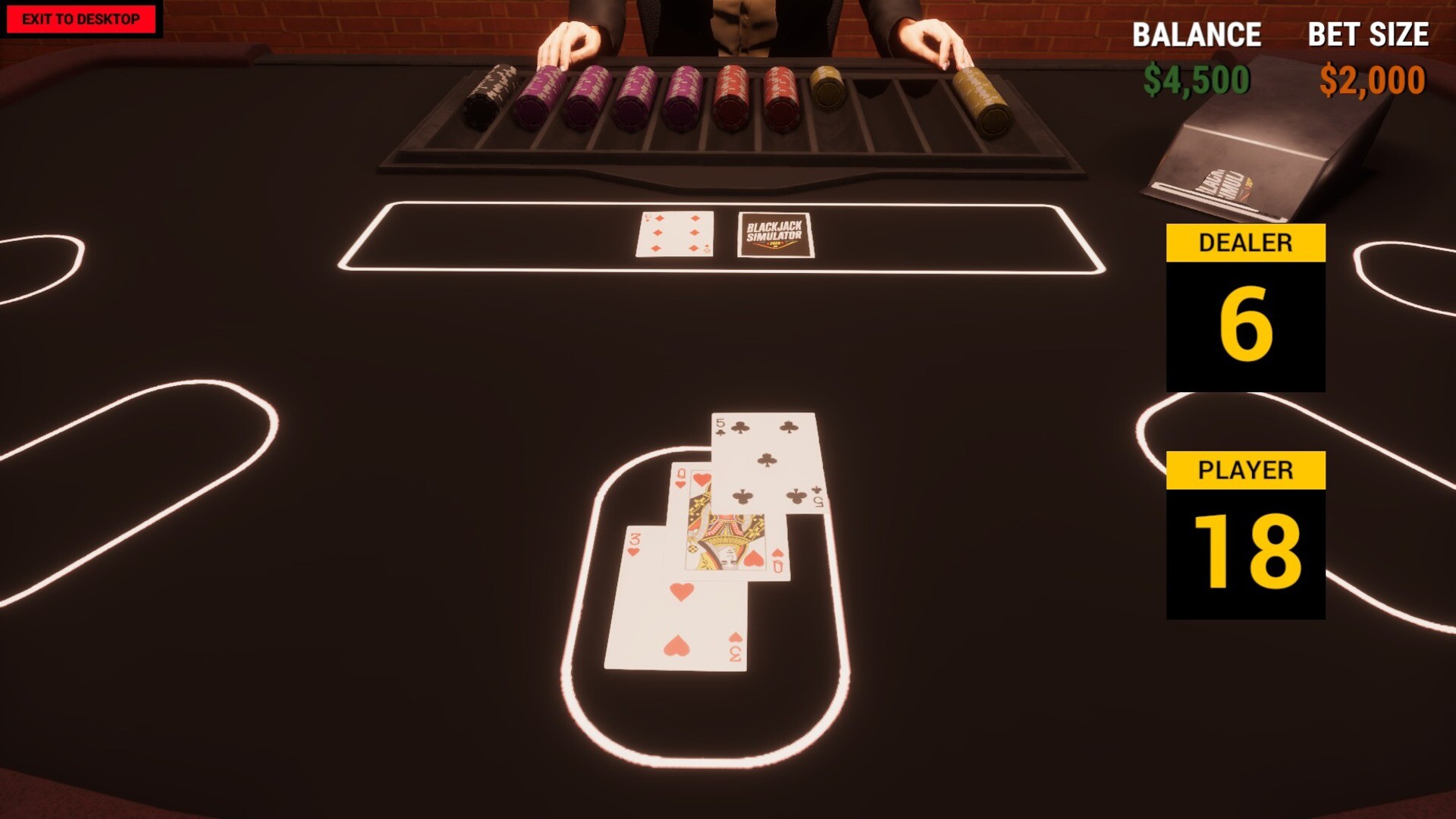 Blackjack Simulator 2026 screenshot screenshot 3