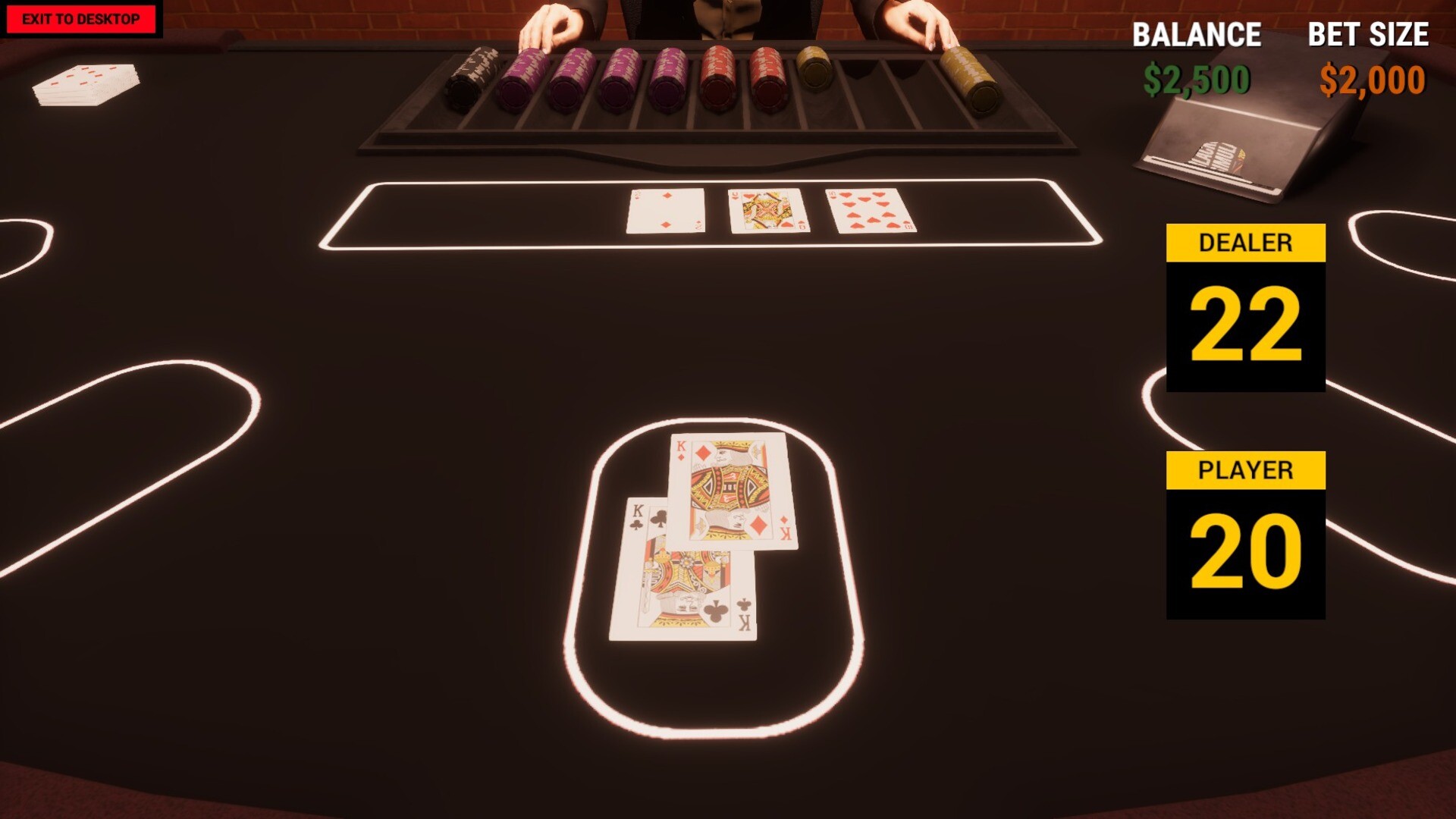 Blackjack Simulator 2026 screenshot screenshot 2