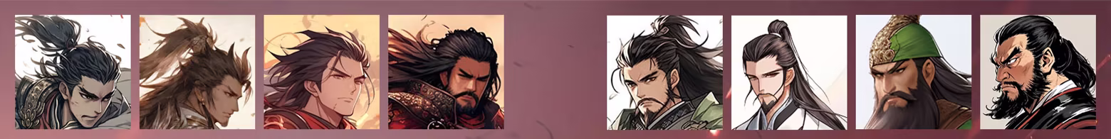 Cáo Cāo's Army  vs  Liú Bèi's Army