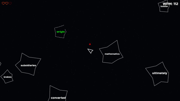 Screenshot 4 of Typeoids - final gameplay screenshot