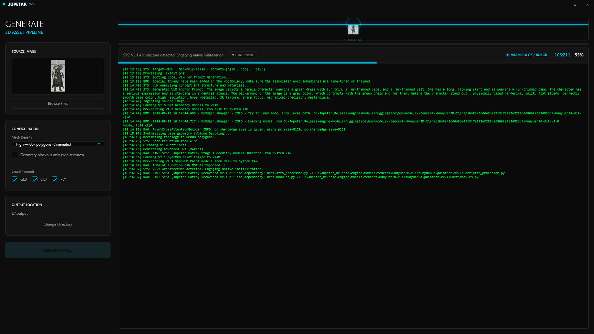 Jupetar screenshot 1