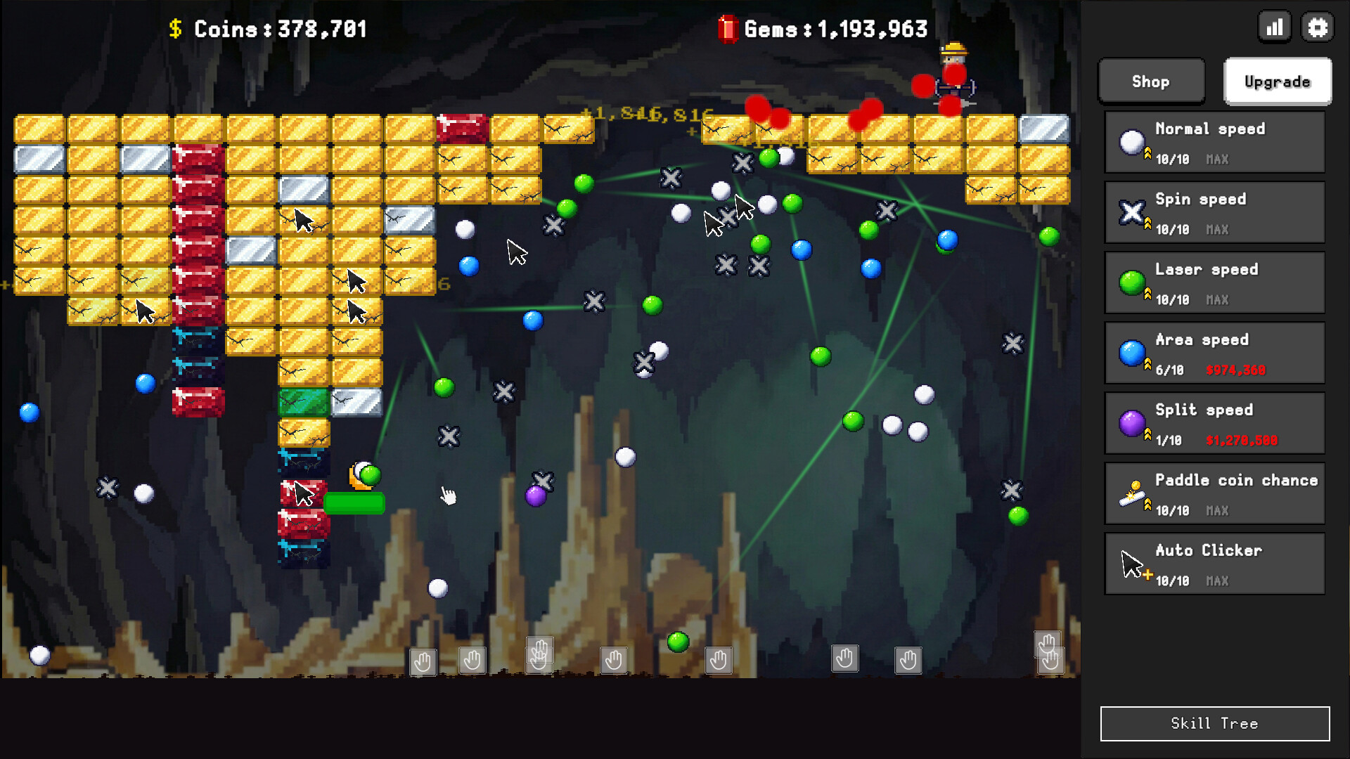 Brick Breaker Upgrade screenshot screenshot 3
