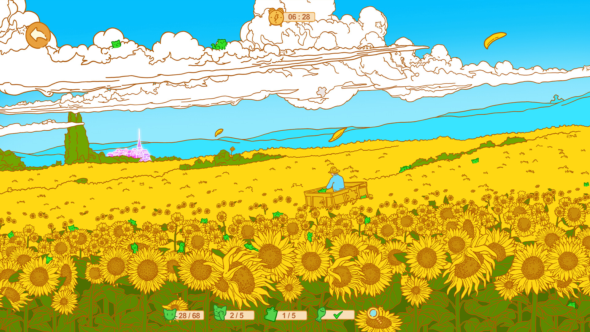 Hidden Cats and Van Gogh screenshot #3