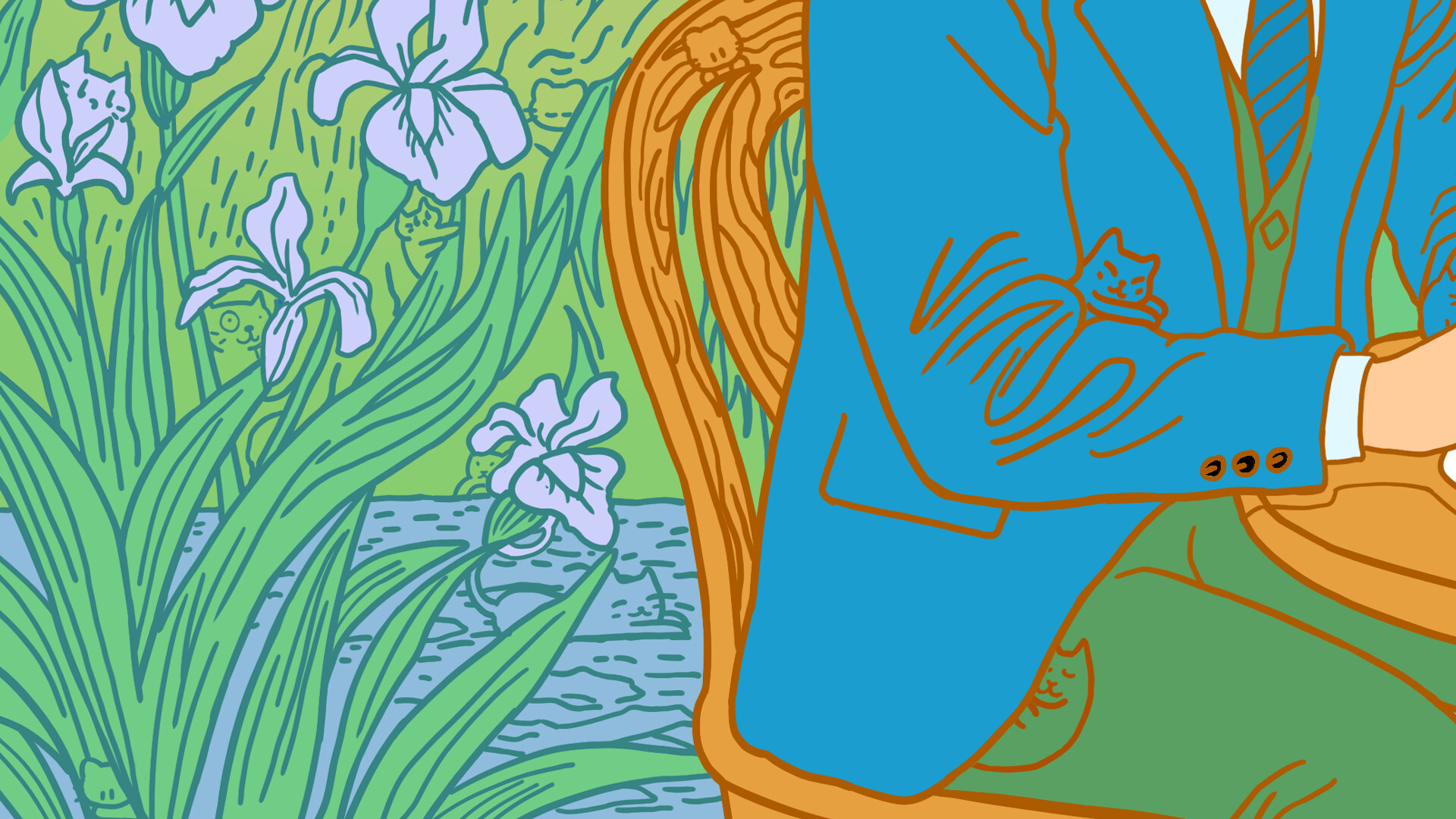 Hidden Cats and Van Gogh screenshot #6