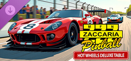 Zaccaria Pinball - Hot Wheels Deluxe Pinball Table Banner