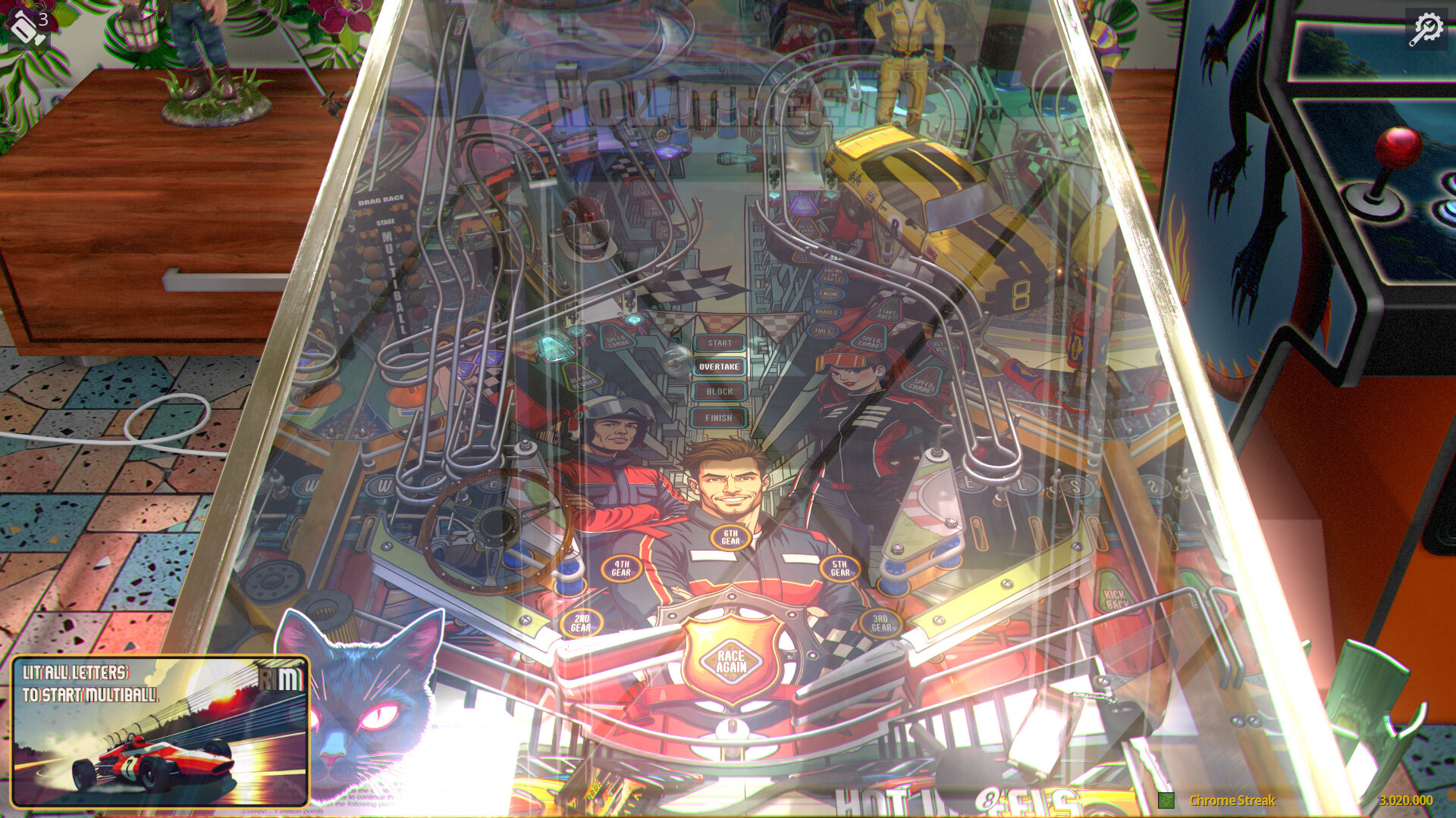 Zaccaria Pinball - Hot Wheels Deluxe Pinball Table Featured Screenshot #1