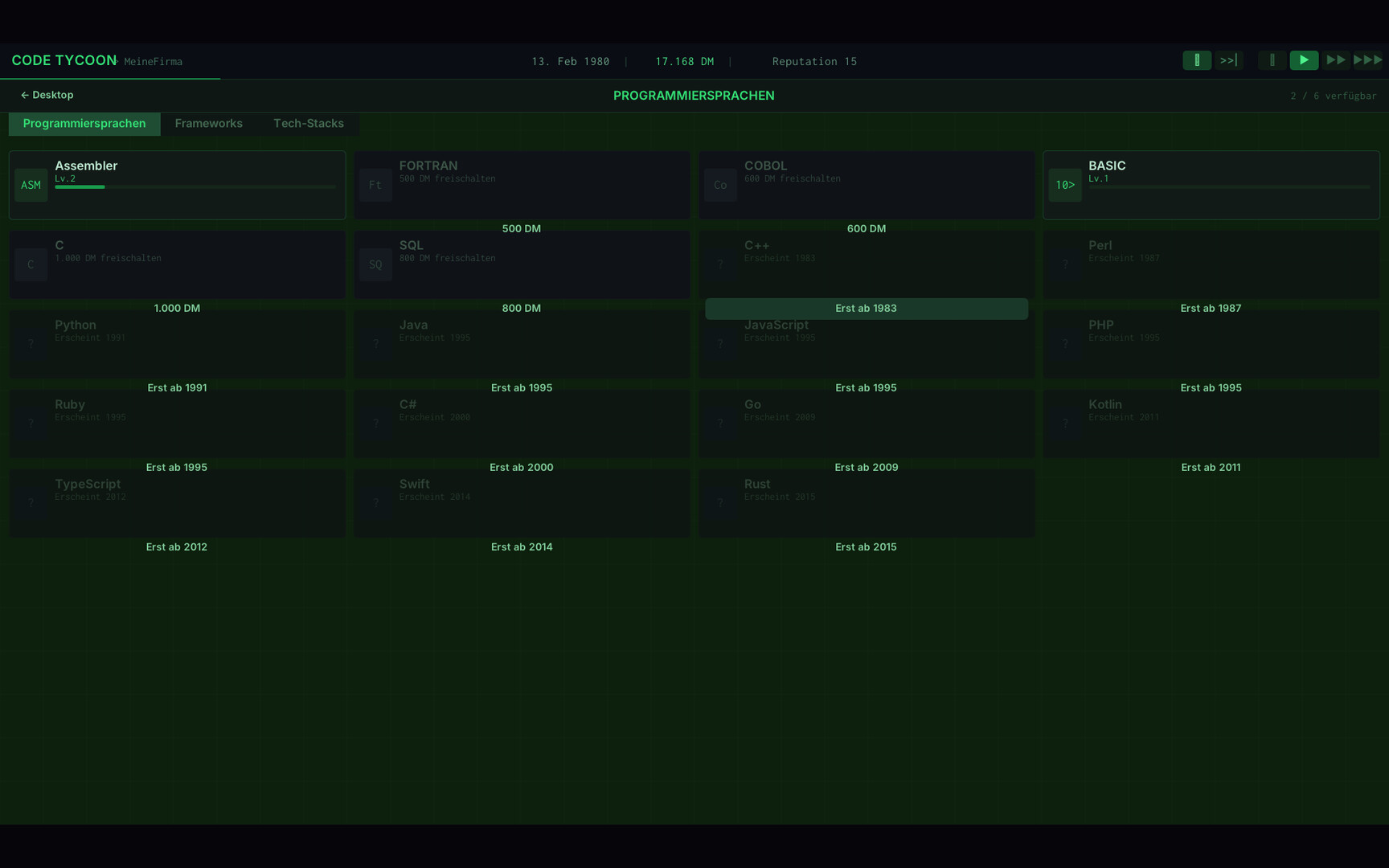 Code Tycoon screenshot #1